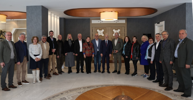 Nilüfer  Belediye Başkan Turgay Erdem'e Teşekkür Ziyareti