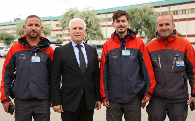 Büyükşehir Belediye Başkanı Mustafa Bozbey BURBAK Sözünü Tuttu