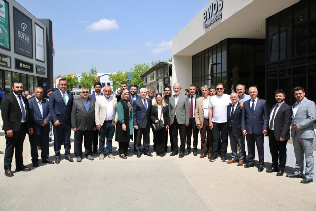 Büyükşehir Belediye Başkanı  Mustafa Bozbey MODEF'i Ziyaret Etti