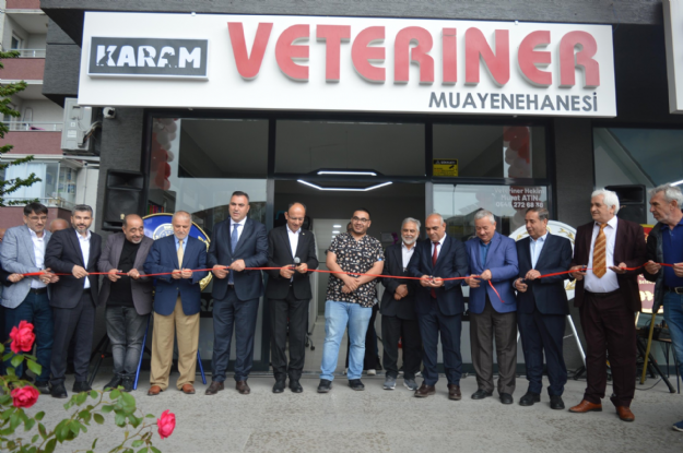 Bursa'da Karam Veteriner Muayenehanesi Törenle Hizmete Açıldı